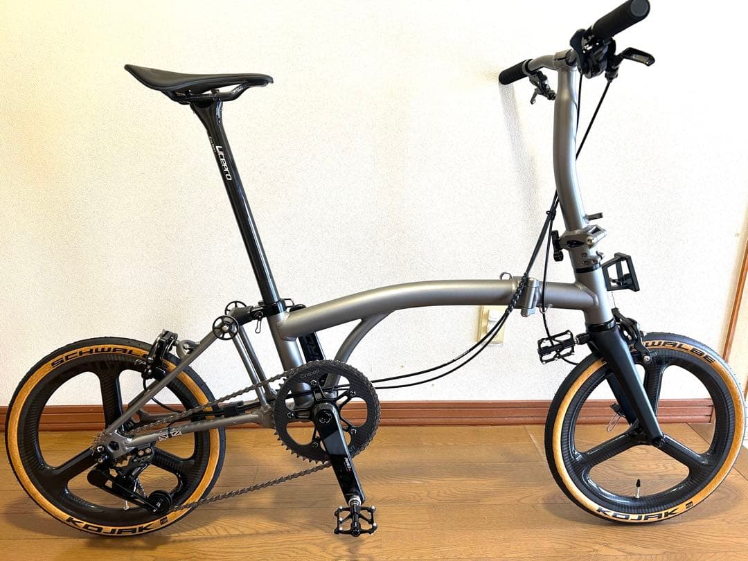 リロRiro-カーボンクランク170mm BSA BB