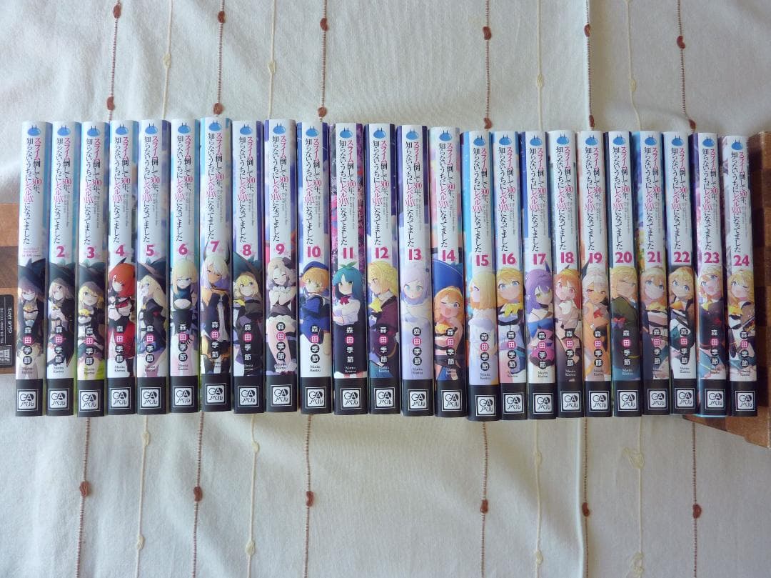 スライム倒して300年、知らないうちにレベルMAXになってました 1～24巻