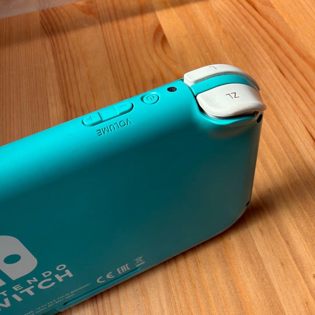 NINTENDO SWITCH LITE ジャンク品 エメラルド 電源つかない