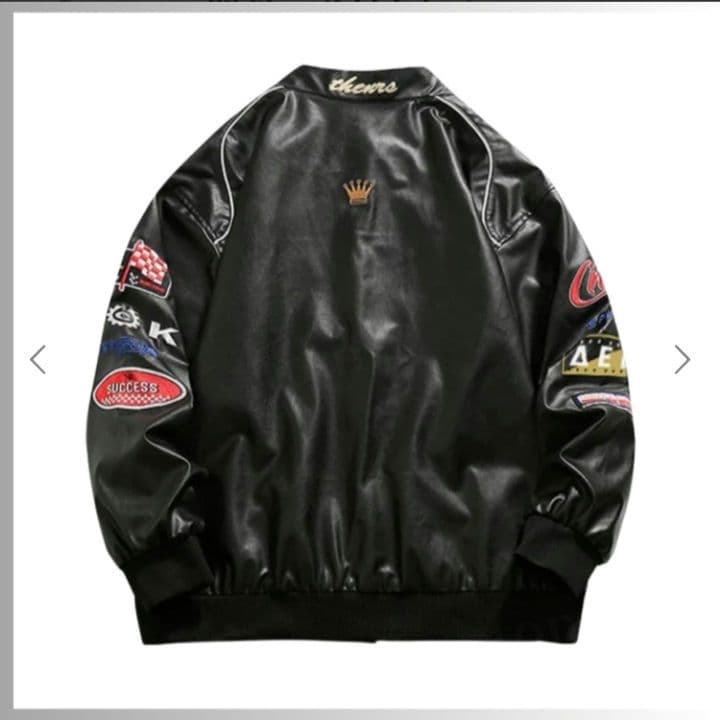 (値下げ可)　Aelfric Eden ブラック ボンバージャケット　スタジャン