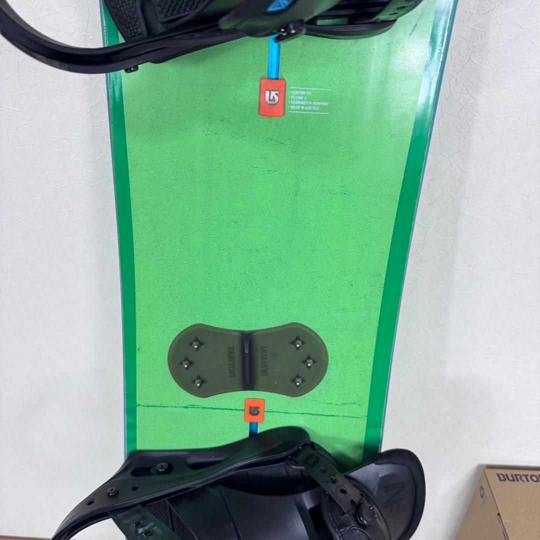 BURTON CUSTOM 151cmスノーボードセット