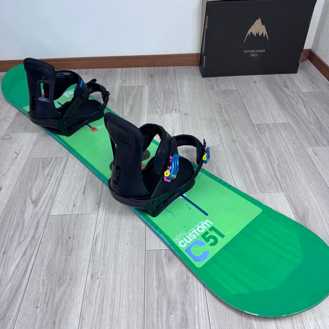 BURTON CUSTOM 151cmスノーボードセット
