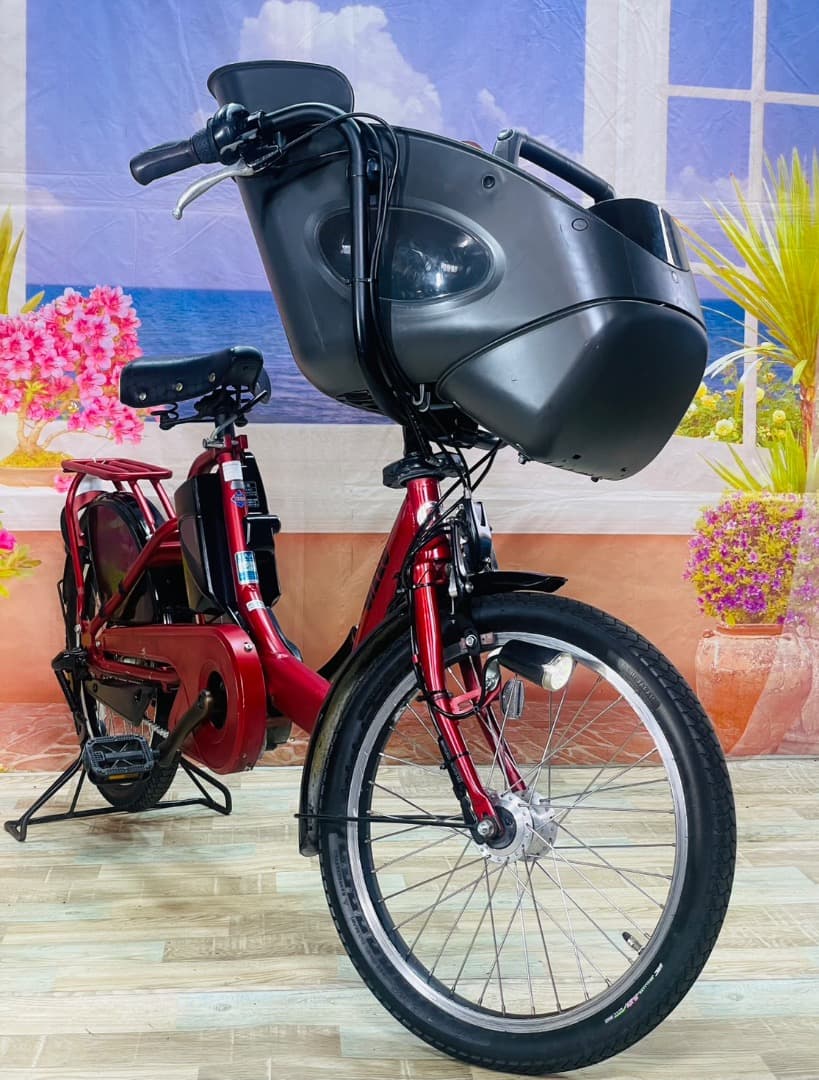 【限定価格】BIKKE ビッケ13AH⭐️ブリヂストン子供乗せ電動自転Y3417