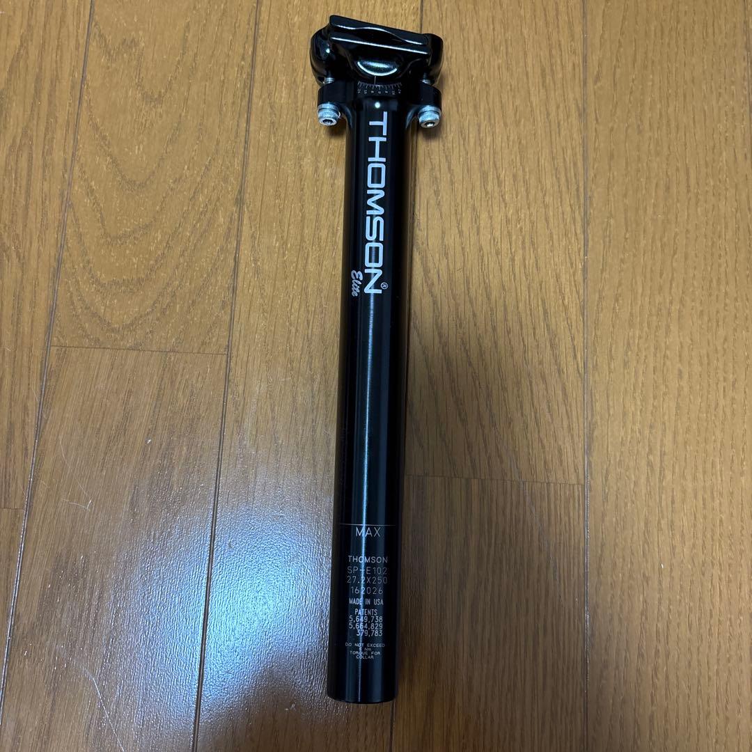 THOMSON elite seatpost ブラック 27.2mm 250mm