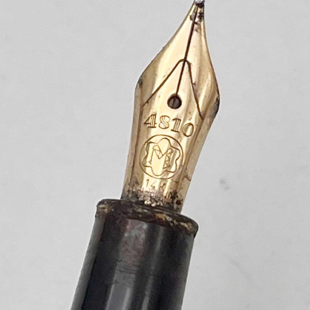 MONT BLANC モンブラン　万年筆　14K インク切れ