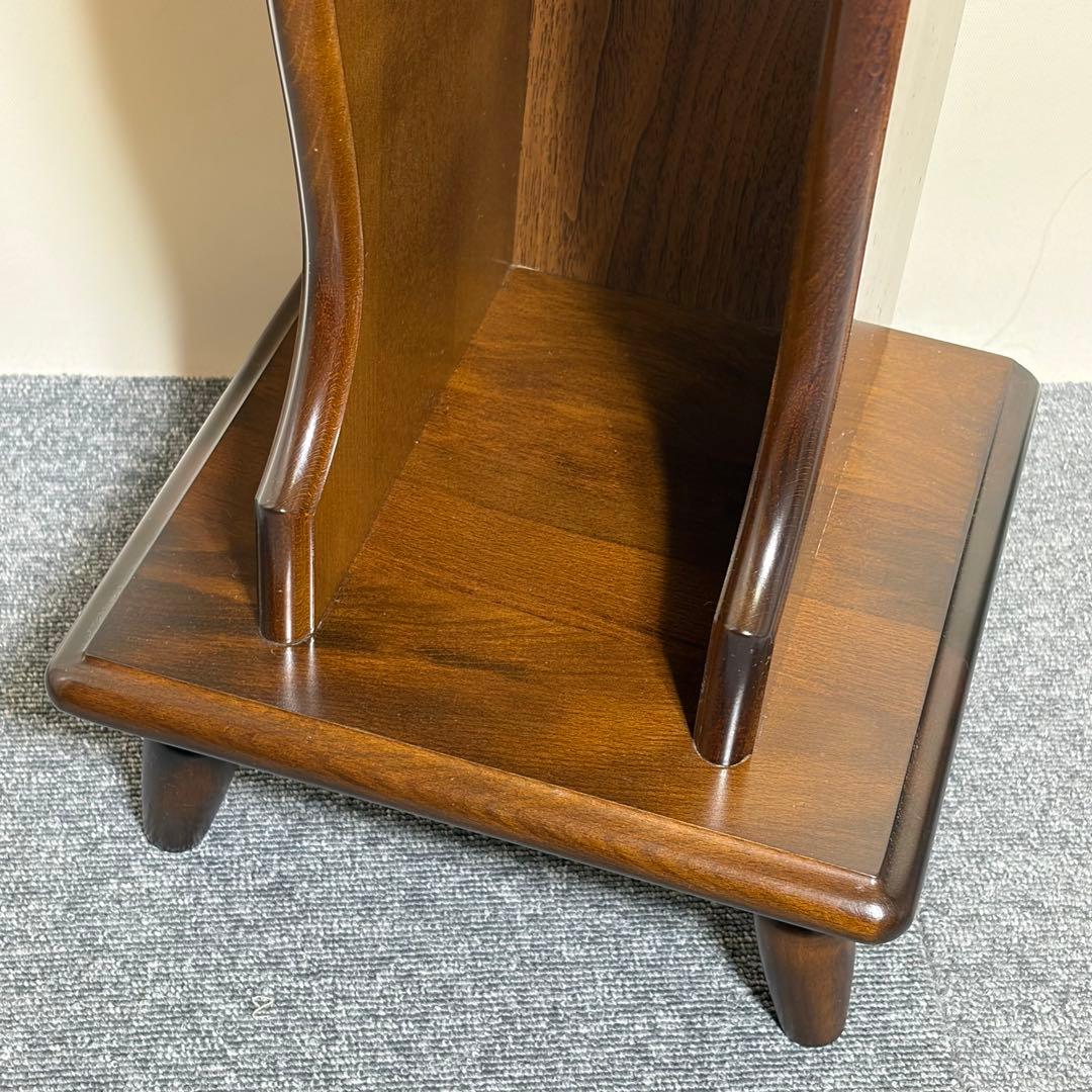 カリモク コロニアルシリーズ 花台 電話台 引き出し付き アンティーク調 99年