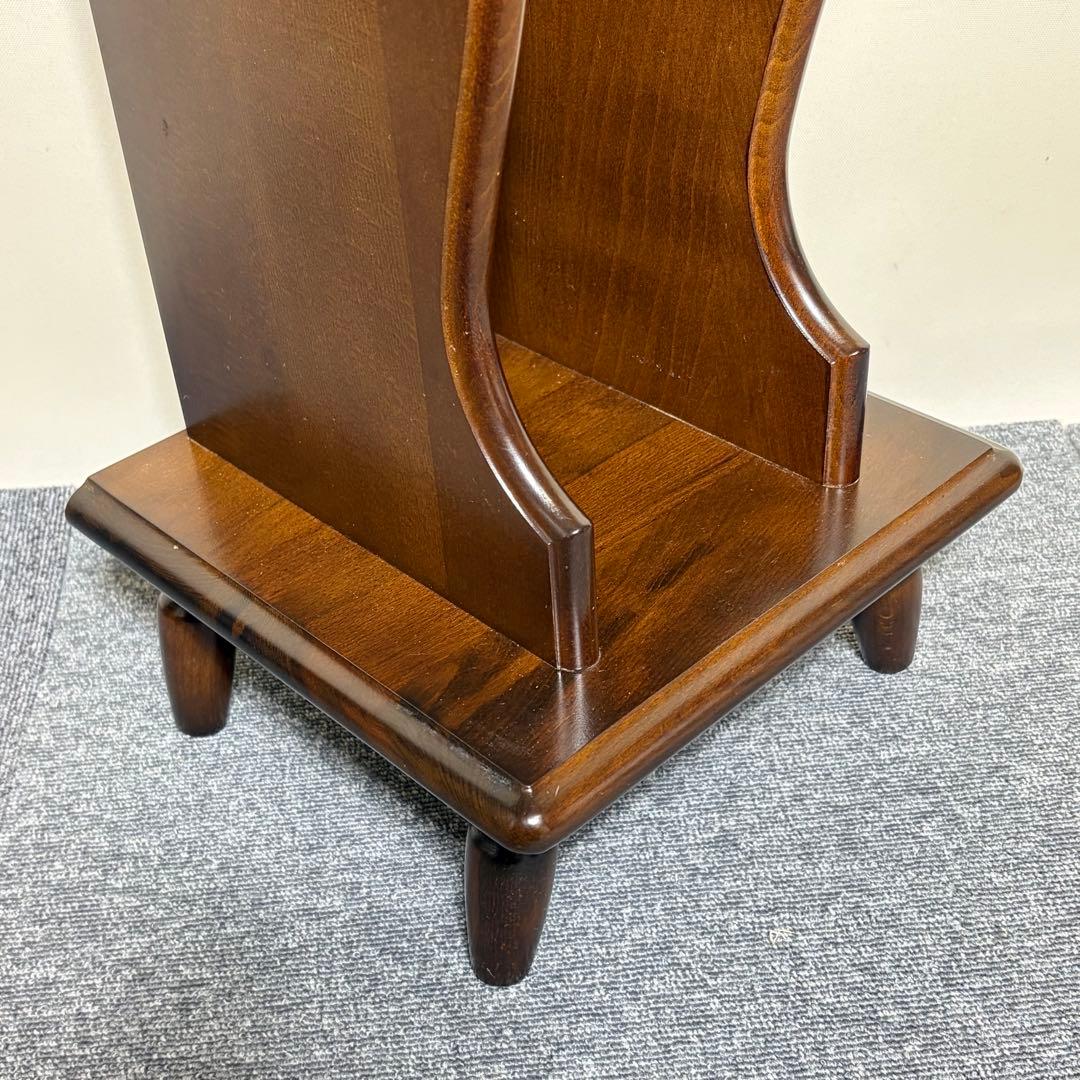 カリモク コロニアルシリーズ 花台 電話台 引き出し付き アンティーク調 99年