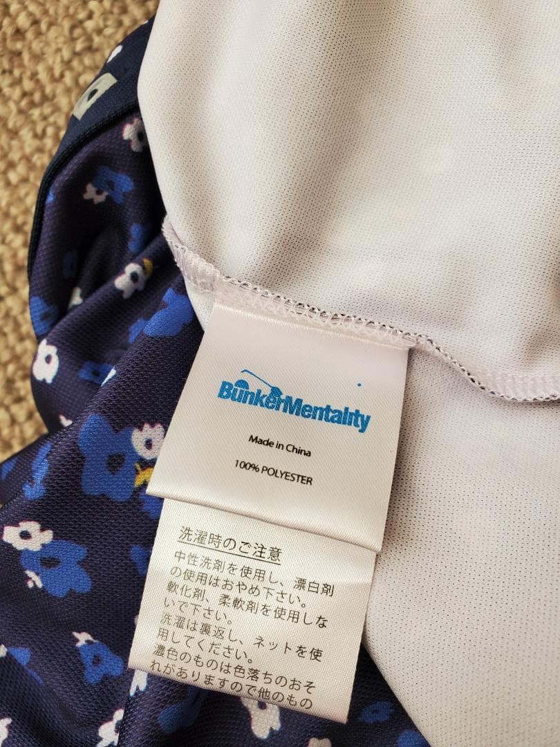 放出！新品未使用Bunker Mentality フラワーパターン シャツ L