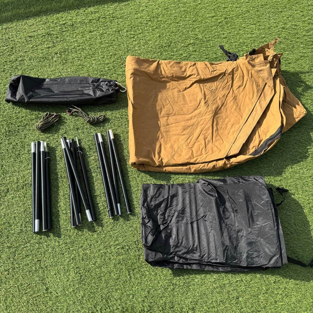 WAQ Alpha TC+ フタマタ＋フロントウォール タン