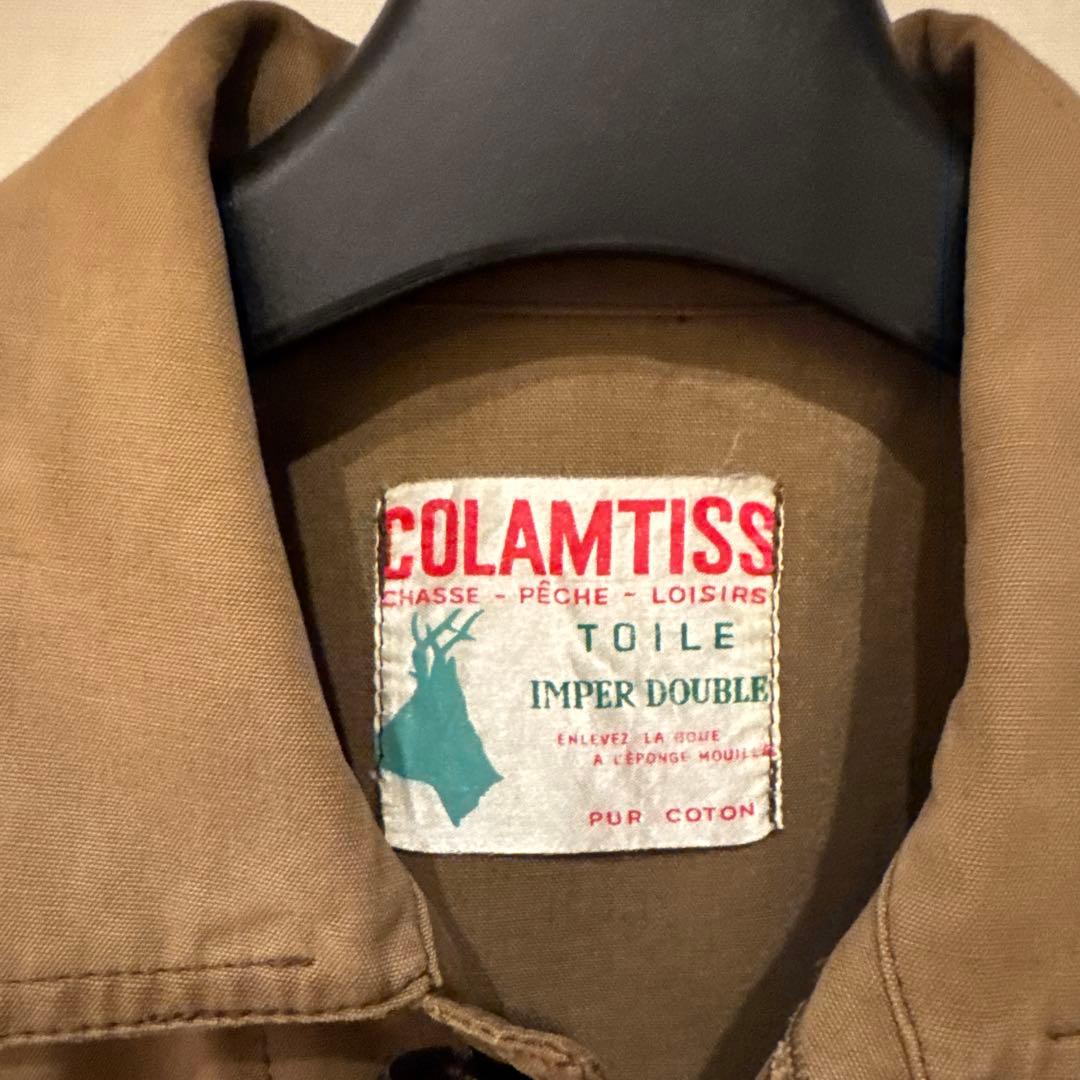 ハンティングジャケット　動物ボタン　60s