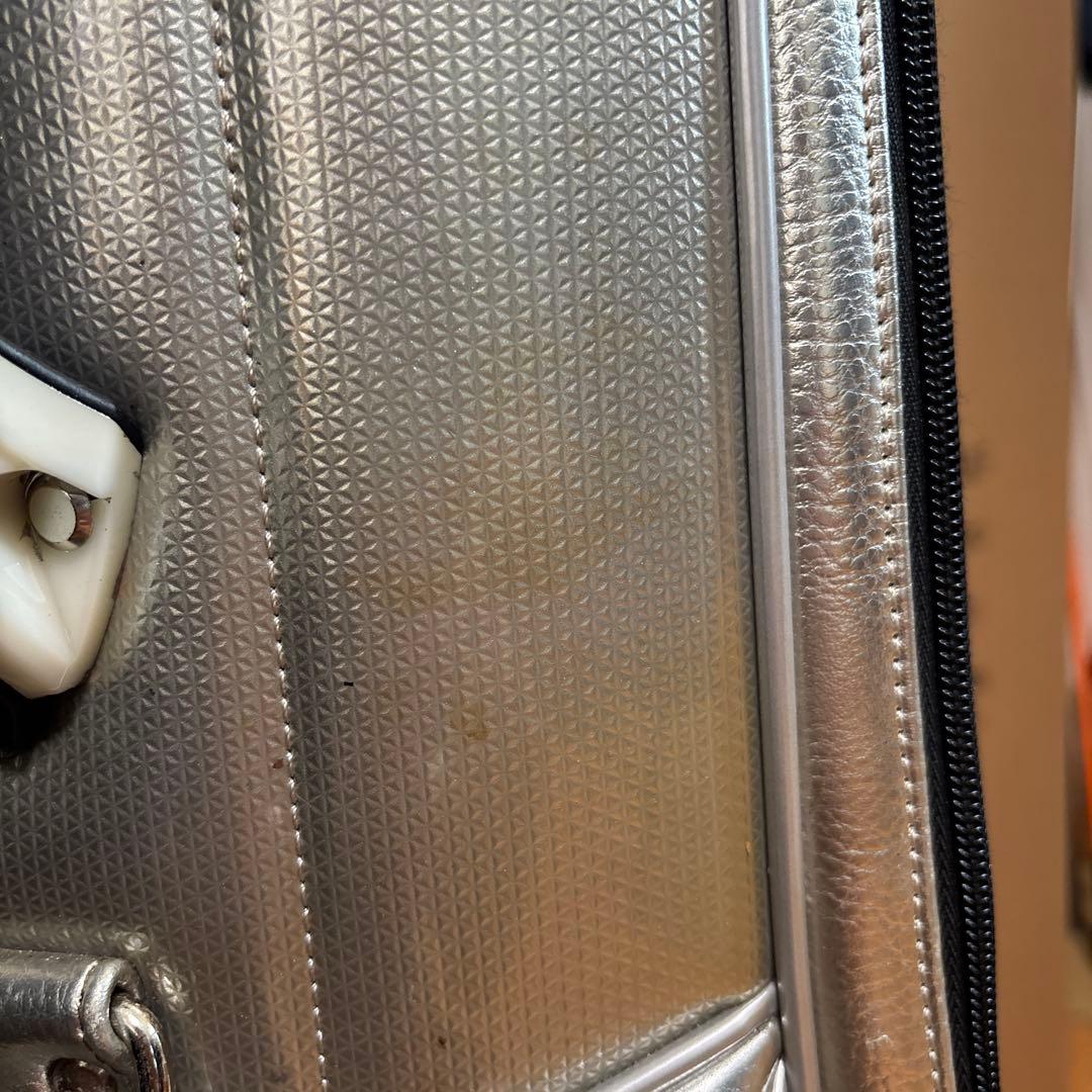 銀*郎様 Admiral キャディバッグ シルバー 9.5型　中古品　アドミラル