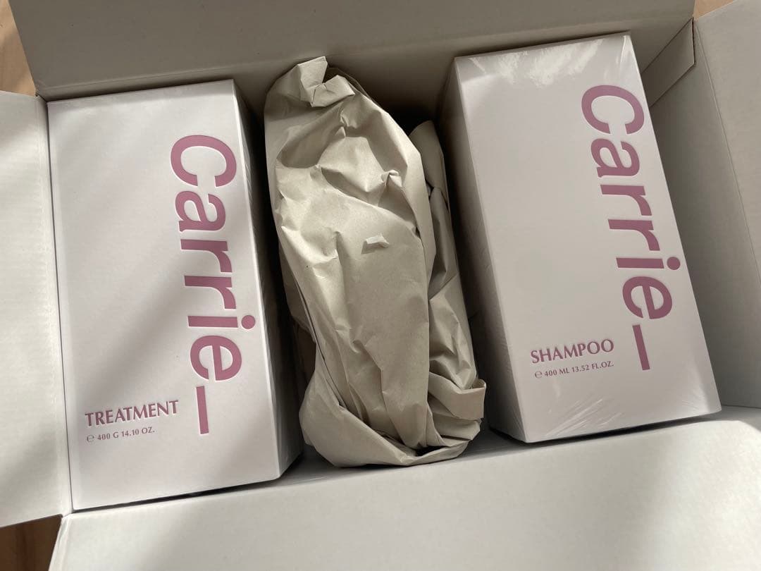 新品未使用 Carrie シャンプー＆トリートメントセット400ml