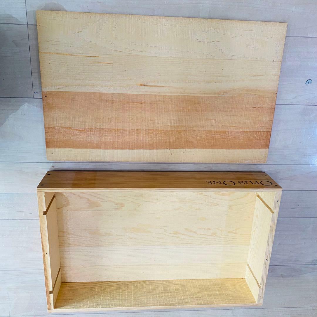 オーパスワン6本用ワイン木箱（空箱）【全7箱セット】