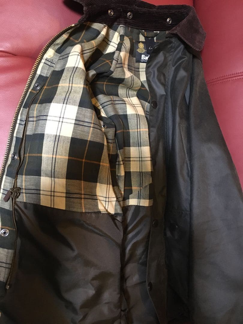 Barbour bedale SLバブアービデイルSL 38\" sage
