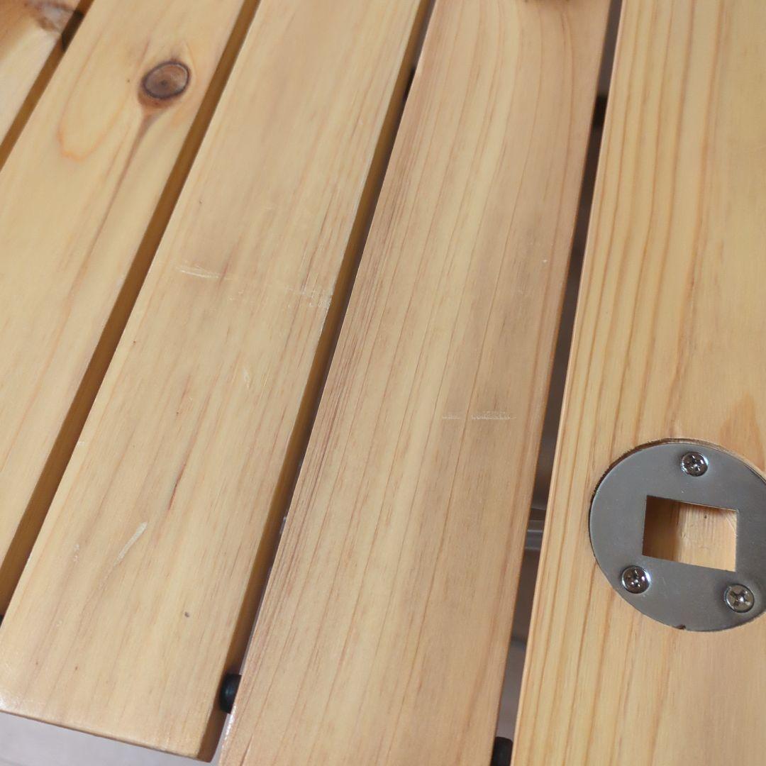 Coleman ナチュラルウッドロールテーブル110