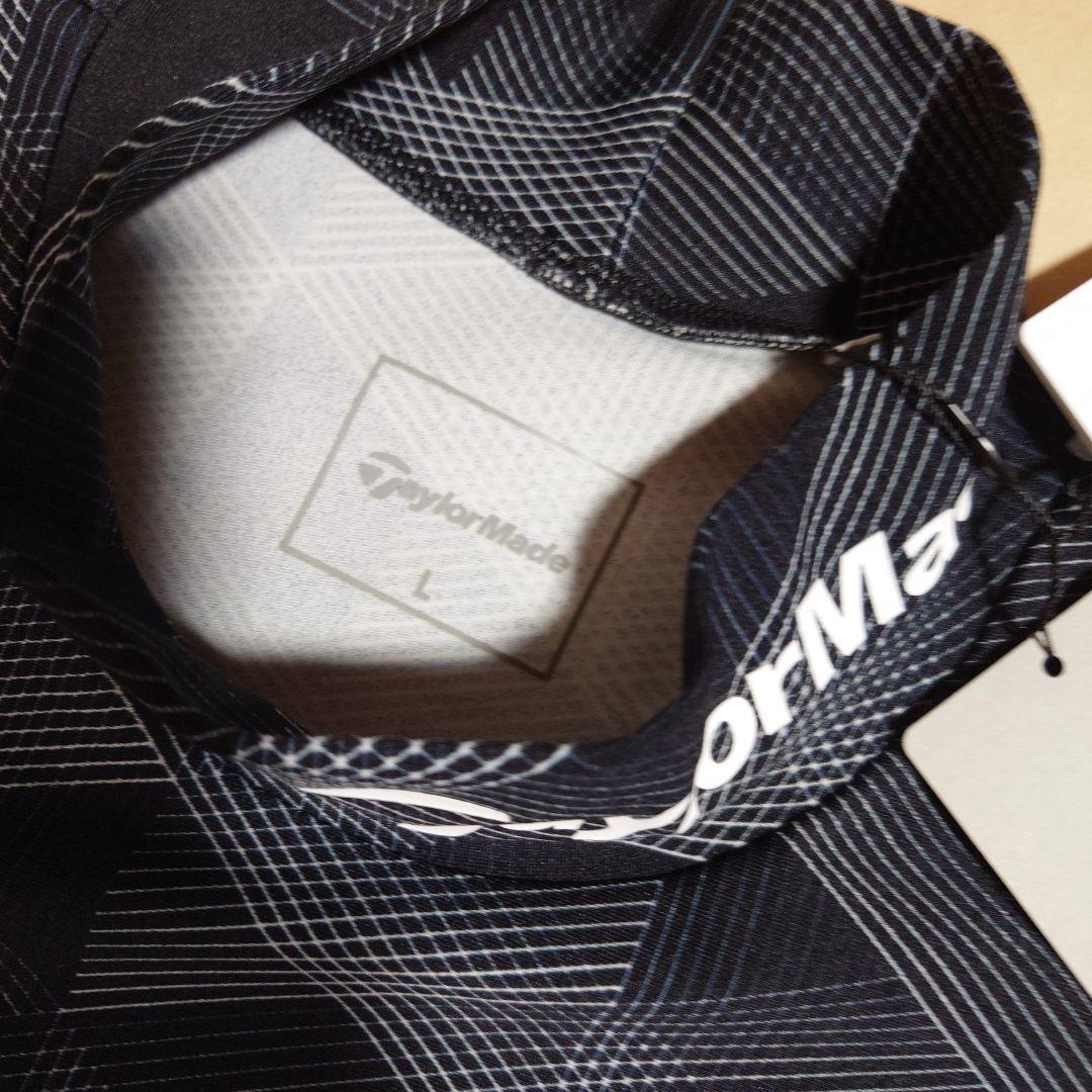 TM：メンズ：Lサイズ：ゴルフウェア 長袖シャツ ツアー TMグラフィック：黒