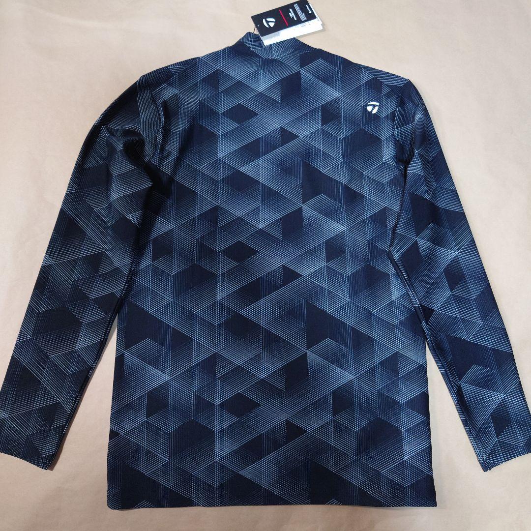 TM：メンズ：Lサイズ：ゴルフウェア 長袖シャツ ツアー TMグラフィック：黒