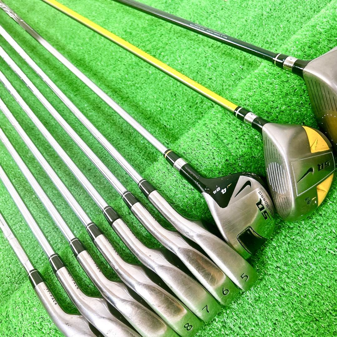 【超絶人気】NIKE ナイキ　サスクワッチ　SQ メンズゴルフクラブセット　右