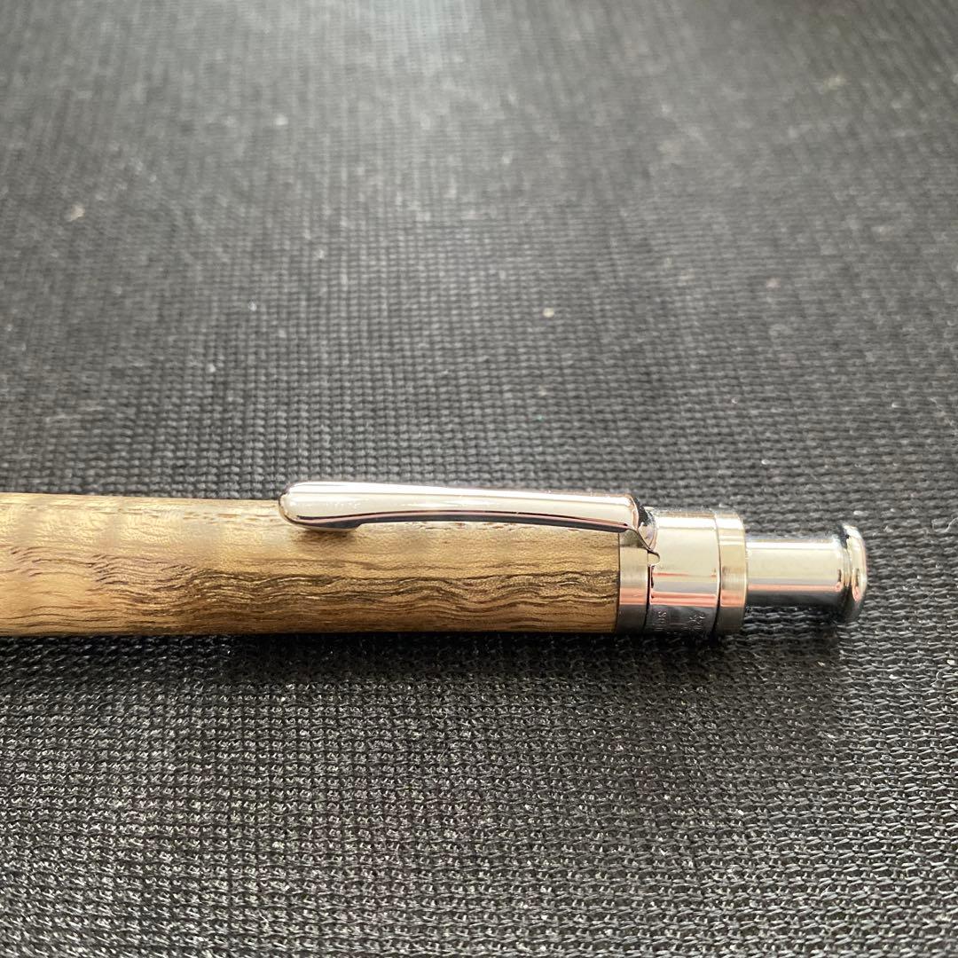 工房楔 シャープペンシル 神代タモ ちぢみ杢