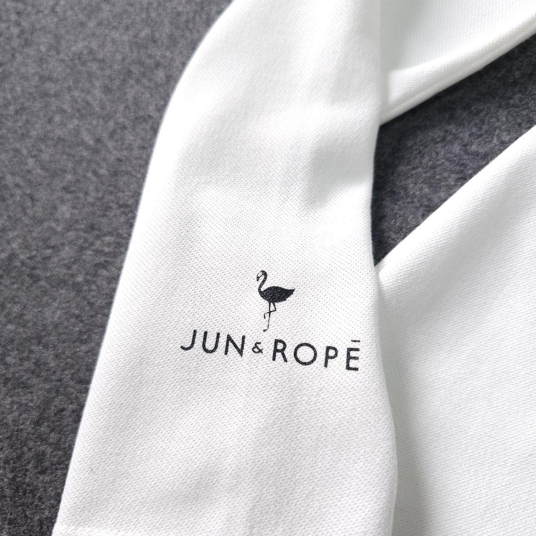 ジュンアンドロペ セットアップ プリーツスカート×ポロシャツ M インナー付き