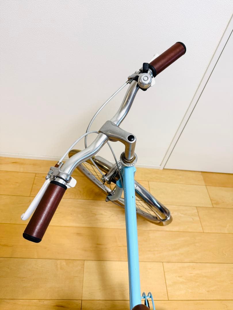 TOKYO BIKE Jr. Step 20インチ　アクア（水色）　泥除け付