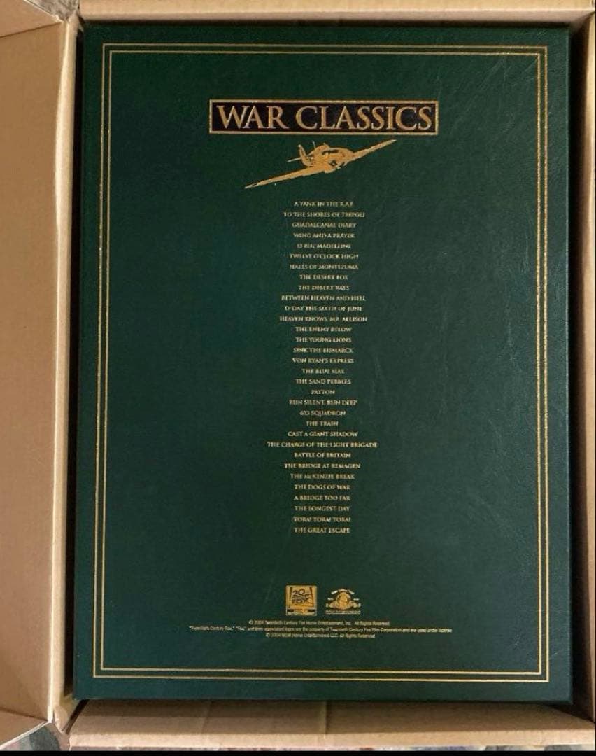 初回生産限定版「戦争クラシック・コレクション32」シリーズ全32作品（37枚入）