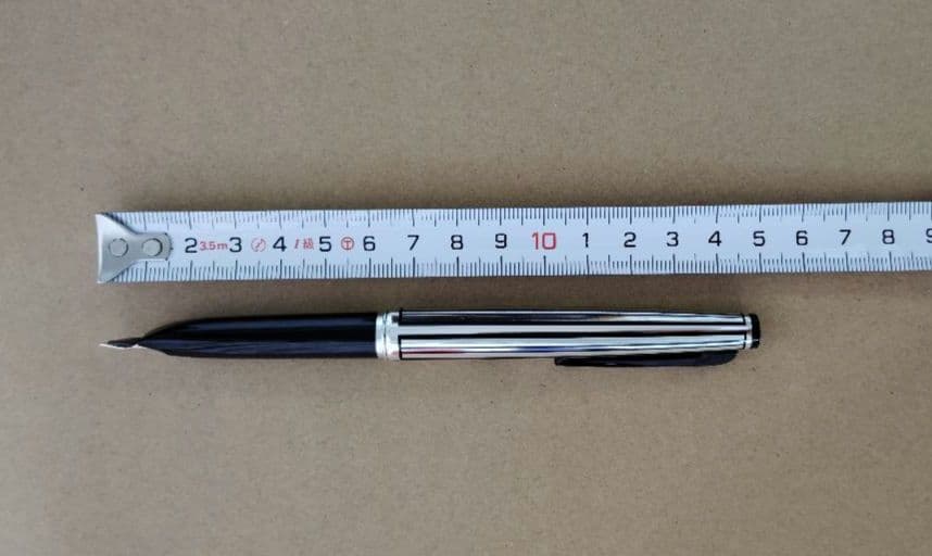 万年筆　プラチナ　14KWG　中字