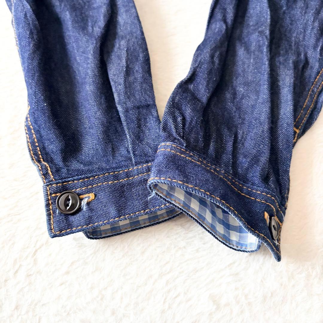 1393 夏つばき トリココムデギャルソン デニムワンピース ロング