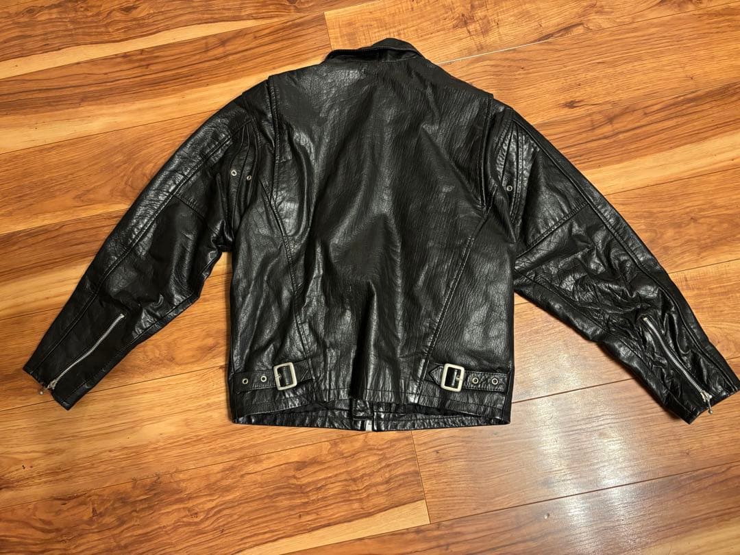 ろ*い様 FOOR STEP レザーライダースジャケット M