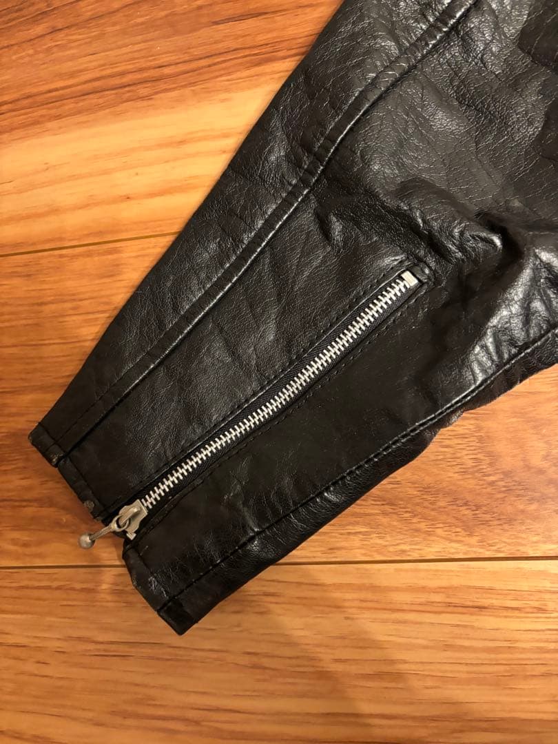 ろ*い様 FOOR STEP レザーライダースジャケット M