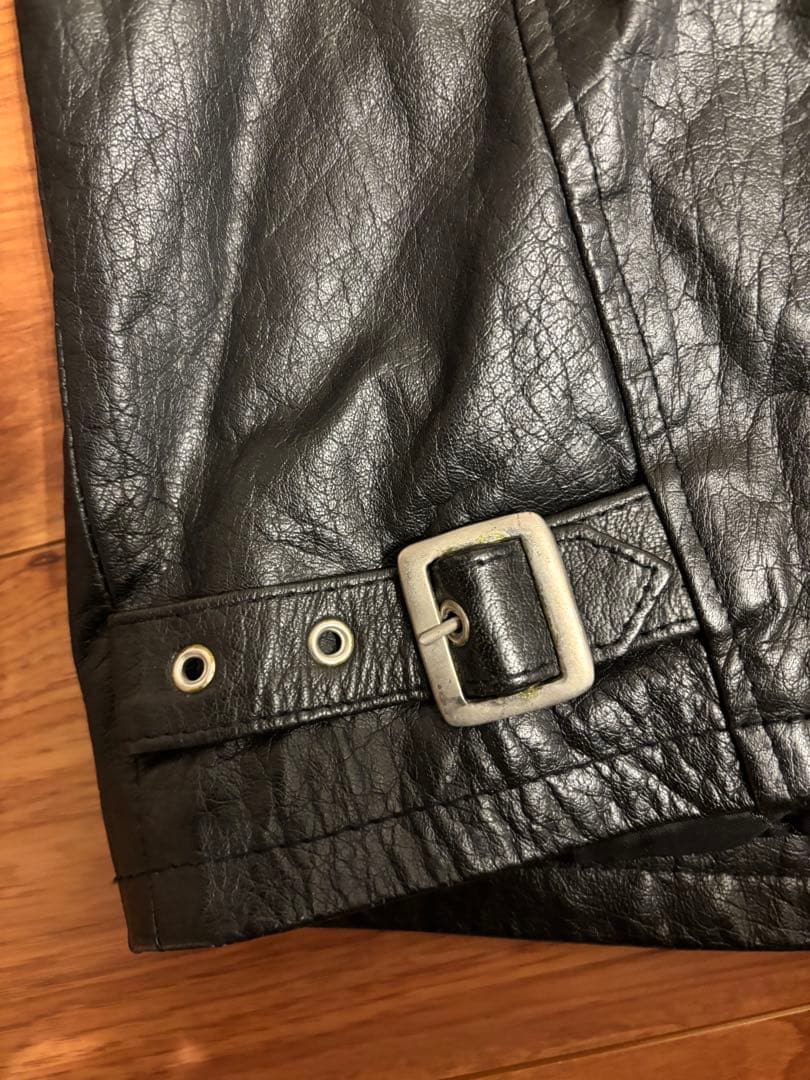 ろ*い様 FOOR STEP レザーライダースジャケット M