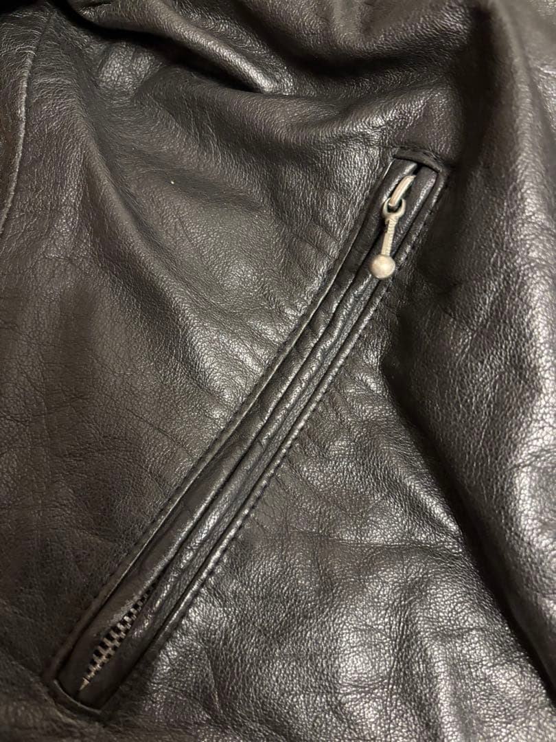 ろ*い様 FOOR STEP レザーライダースジャケット M