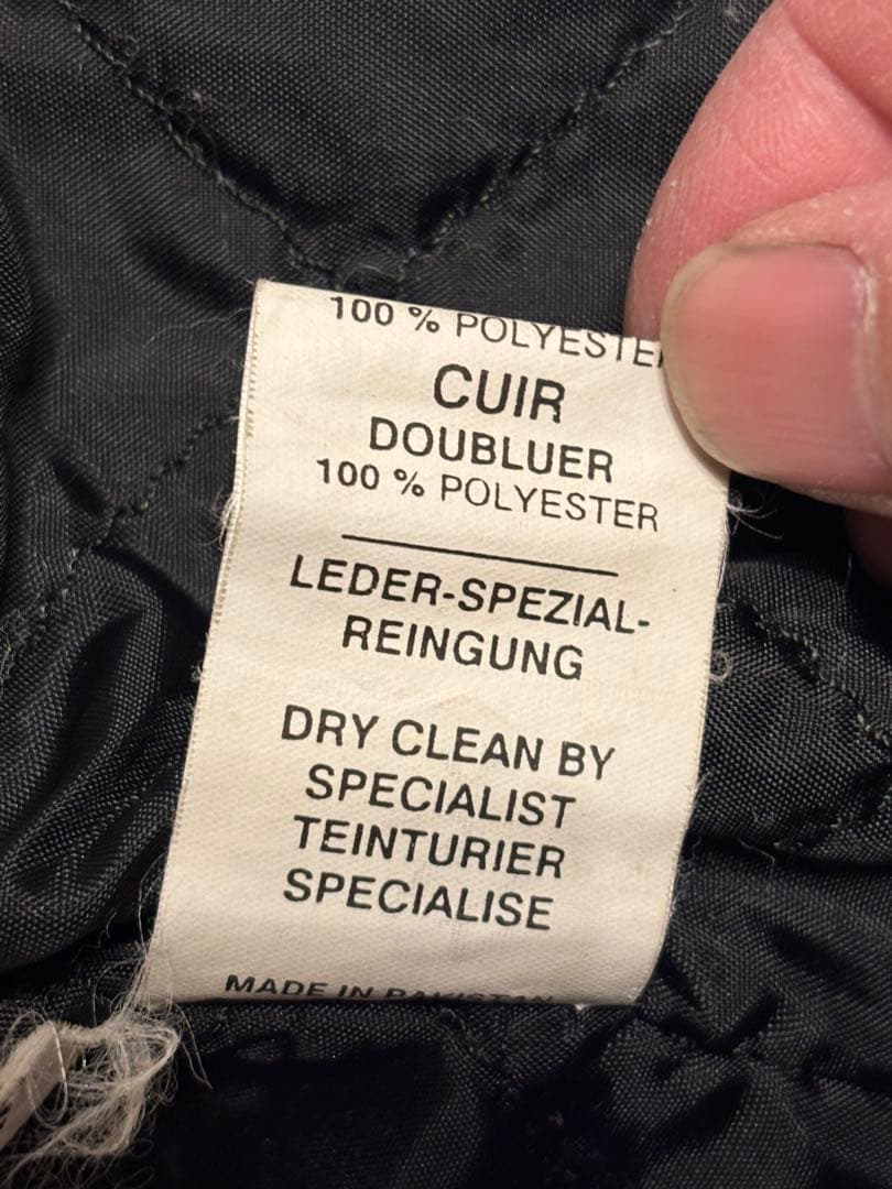 ろ*い様 FOOR STEP レザーライダースジャケット M