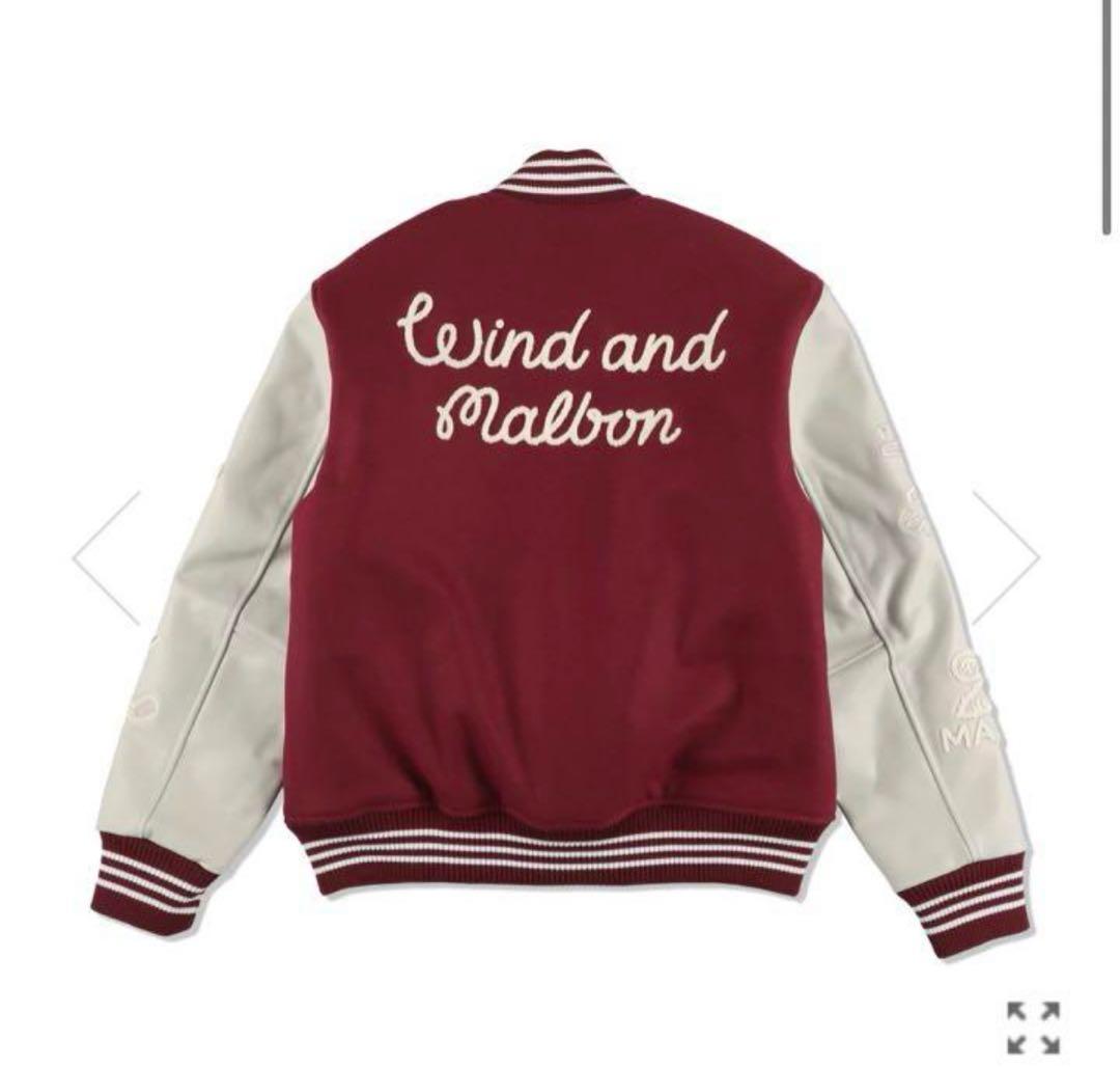 MALBON GOLF X WDS VARSITY JACKET 新品未使用 L