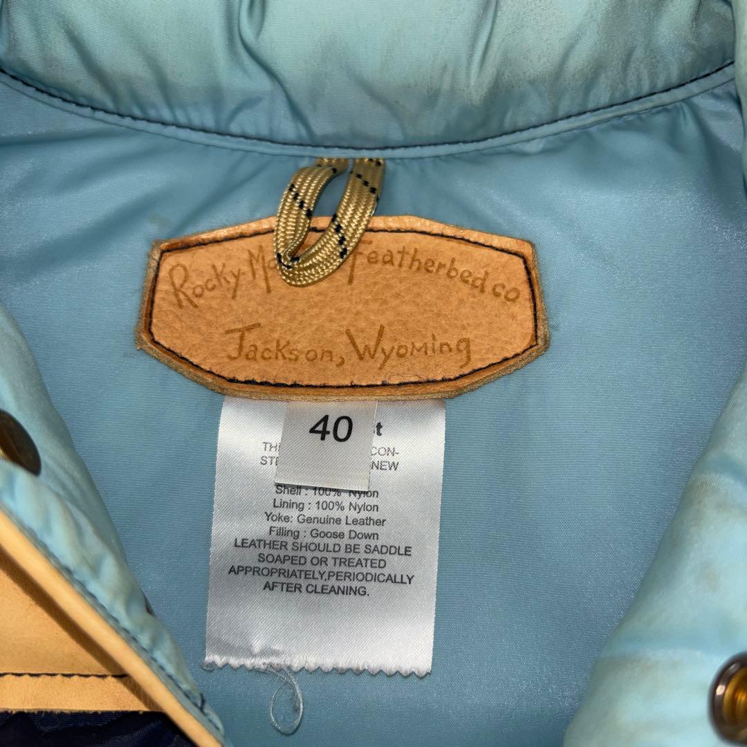 u*c様 Rocky Mountain Featherbed ダウンベスト ネイ