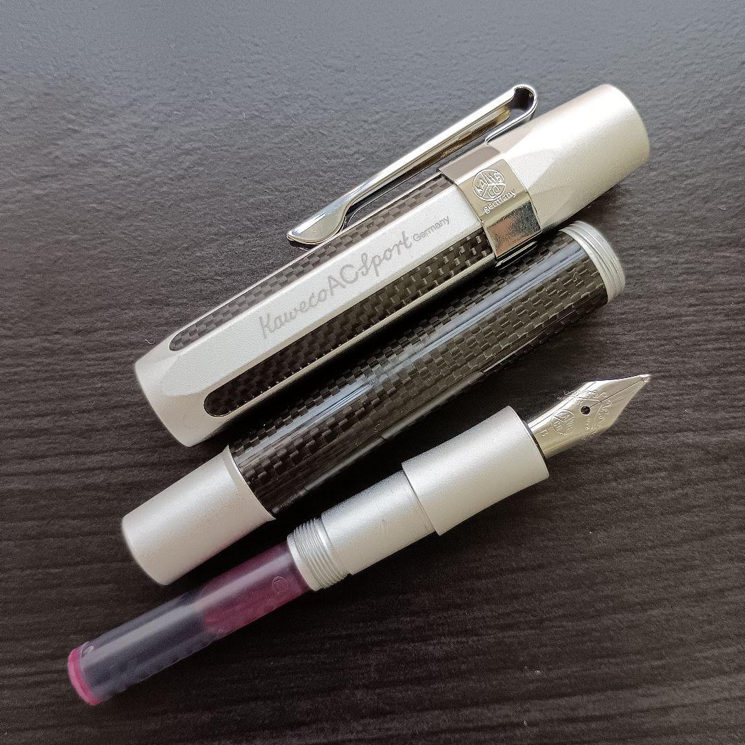 カヴェコ 万年筆 ACスポーツ ペン先B クリップ付き