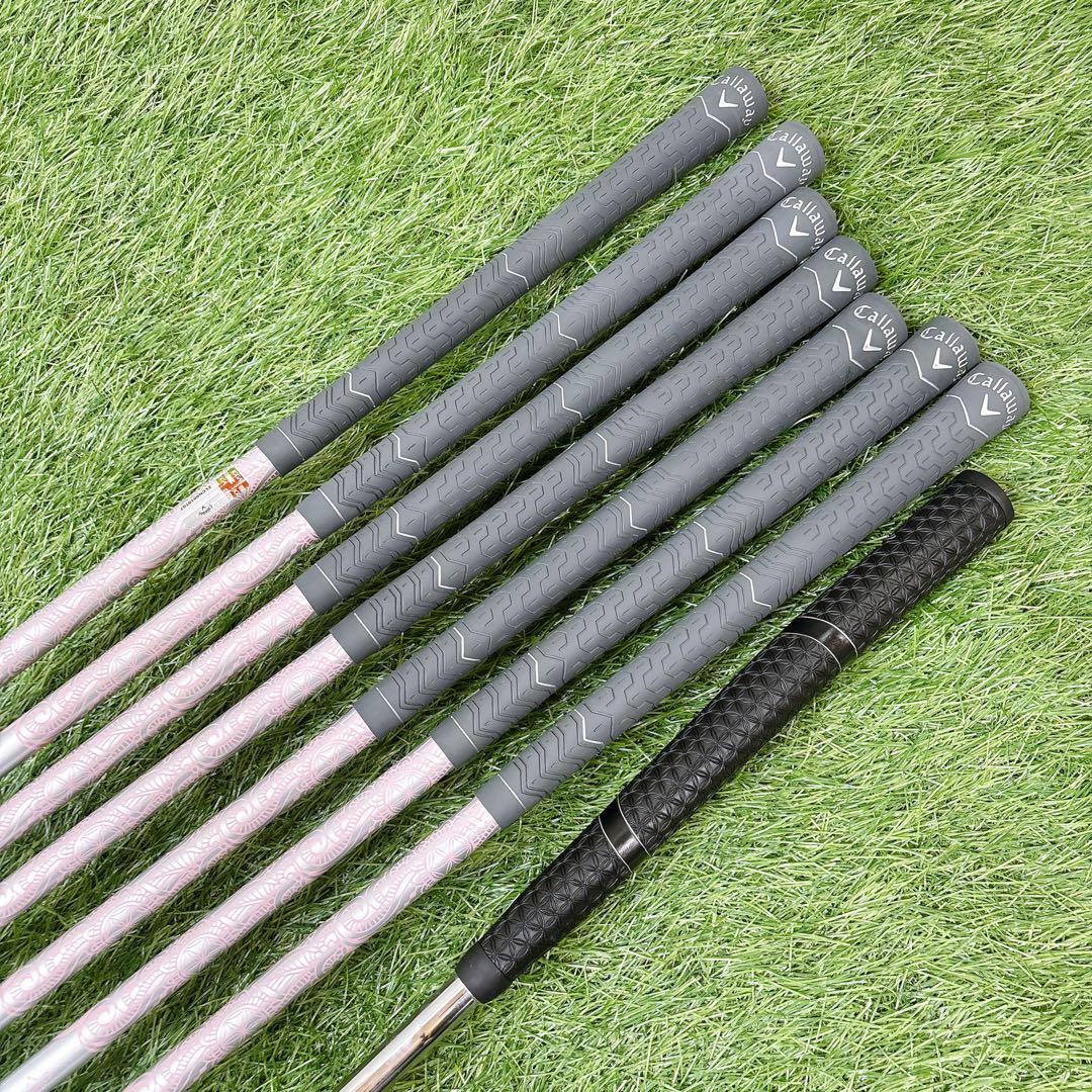 現行モデル キャロウェイ ソレイル レディースゴルフ 8本 L 右利き 初心者