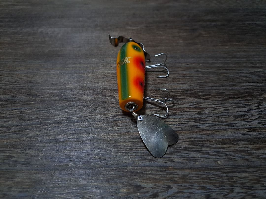 希少　デッドストック　ザウルス　バルサ50　マンボー　#2　イエローパロット