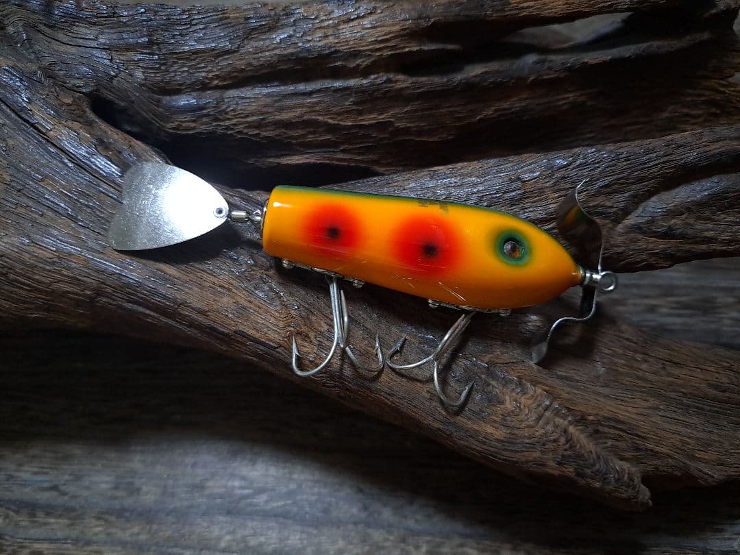 希少　デッドストック　ザウルス　バルサ50　マンボー　#2　イエローパロット