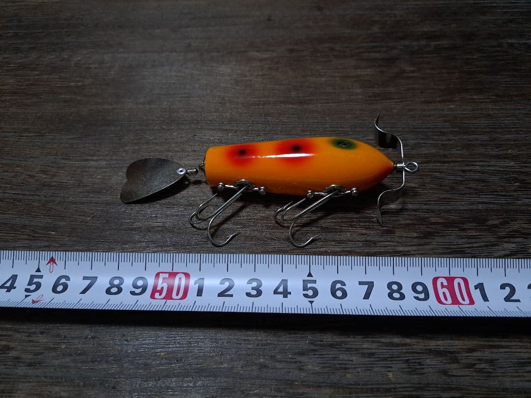 希少　デッドストック　ザウルス　バルサ50　マンボー　#2　イエローパロット