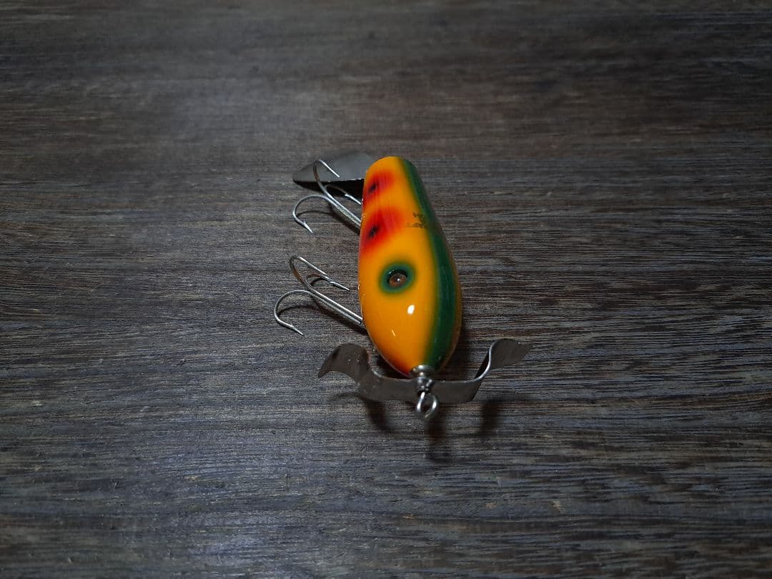 希少　デッドストック　ザウルス　バルサ50　マンボー　#2　イエローパロット