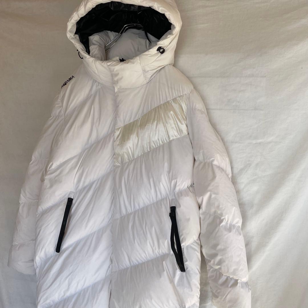 HONMA ホンマゴルフ ダウンコート 美品 ロングコート 白　ホワイト