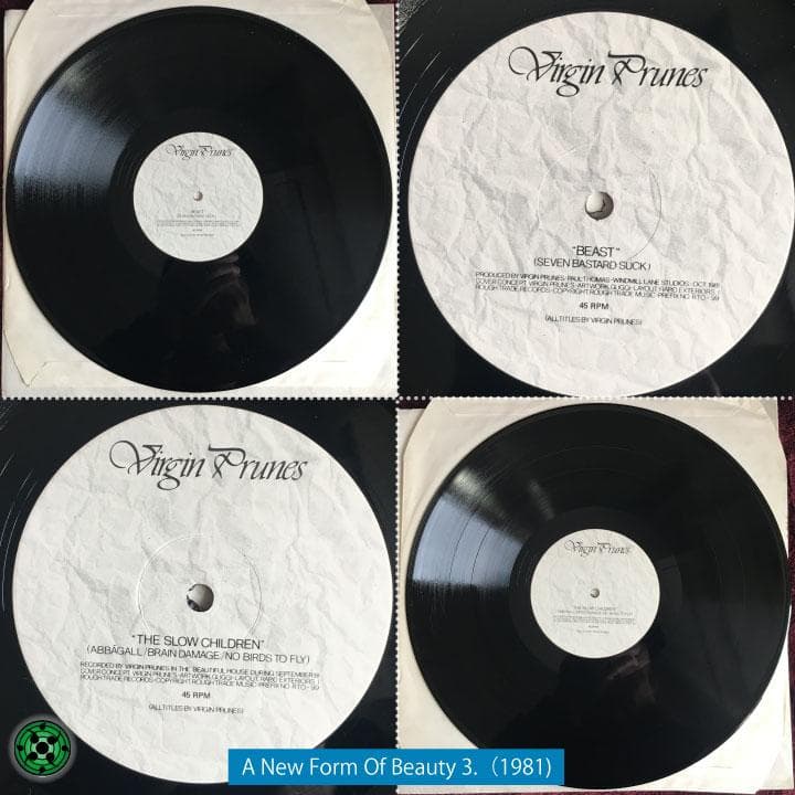 Virgin Prunes ヴァージンプルーンズ LPまとめ if i die