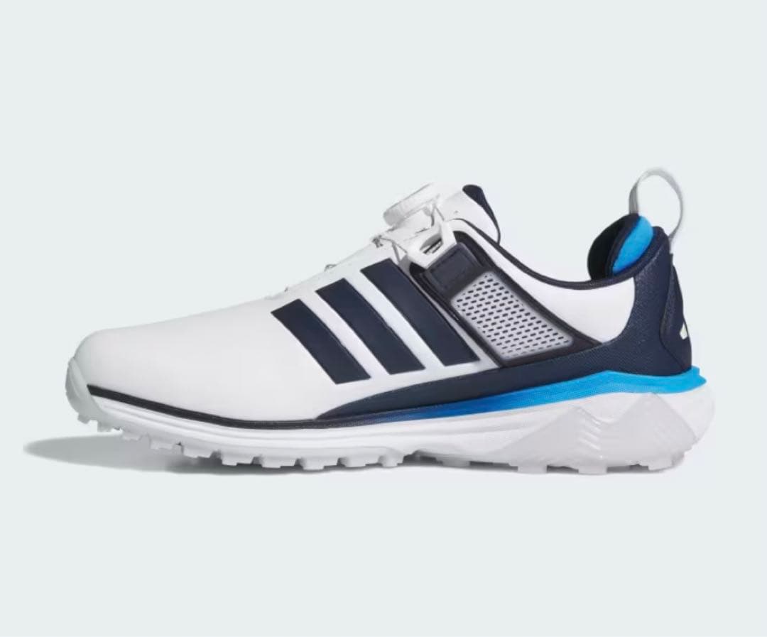 新品NEWアディダスアディパワー26SLボアOOM30スパイクレスブルー27.5