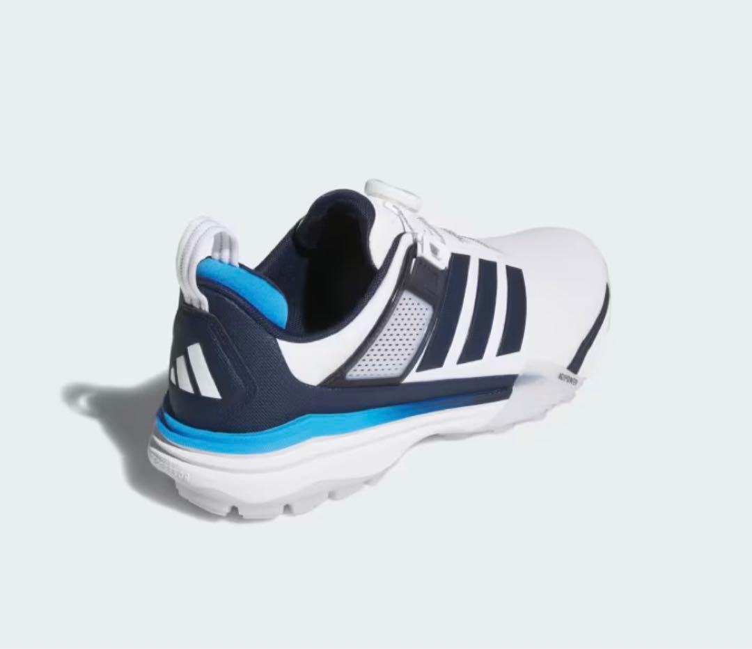 新品NEWアディダスアディパワー26SLボアOOM30スパイクレスブルー27.5