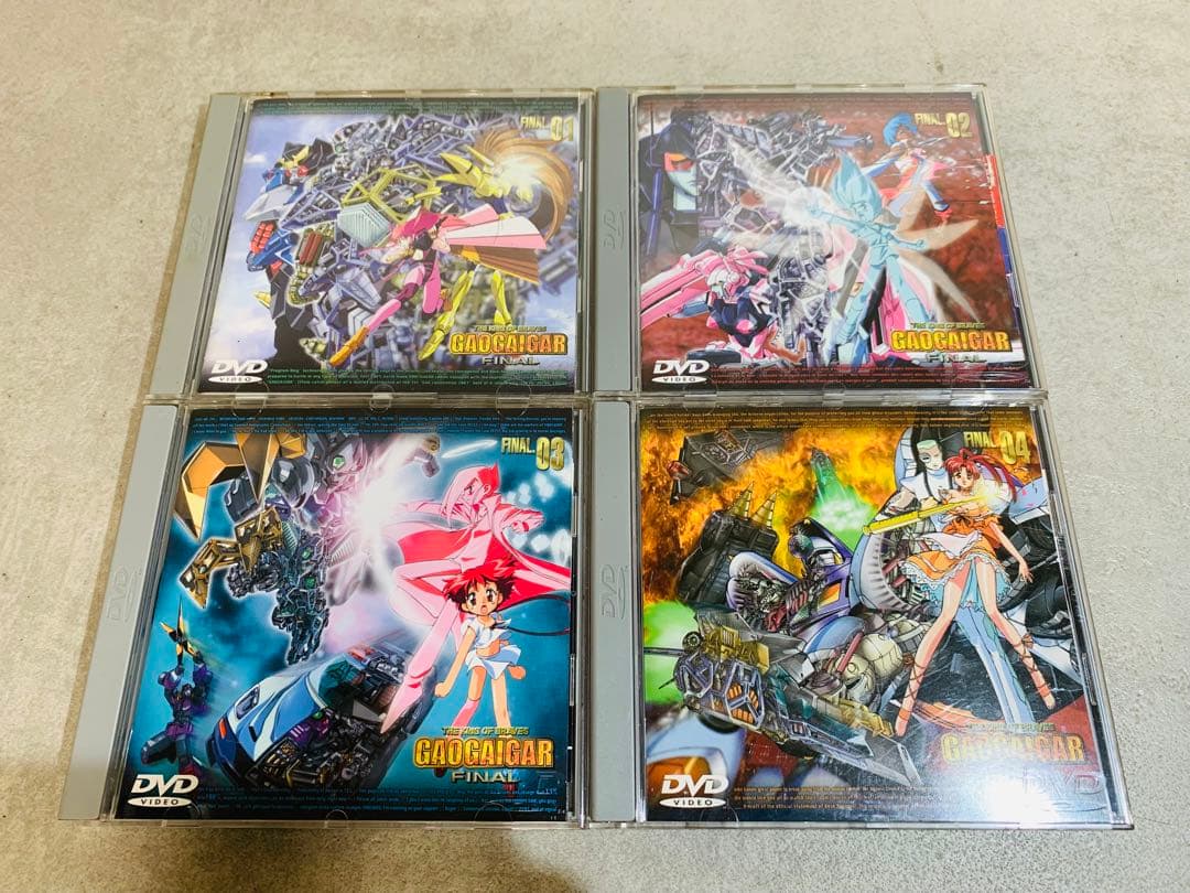 k0905-29★DVD 勇者王ガオガイガー FINAL 01-07