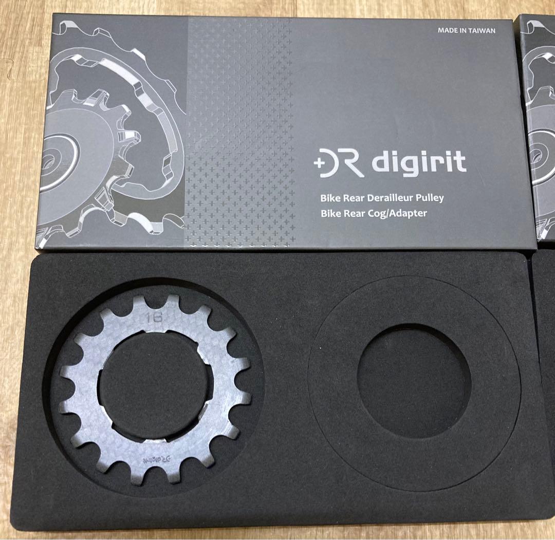 [セール中］ Digirit カーボン コグ　16t 18t