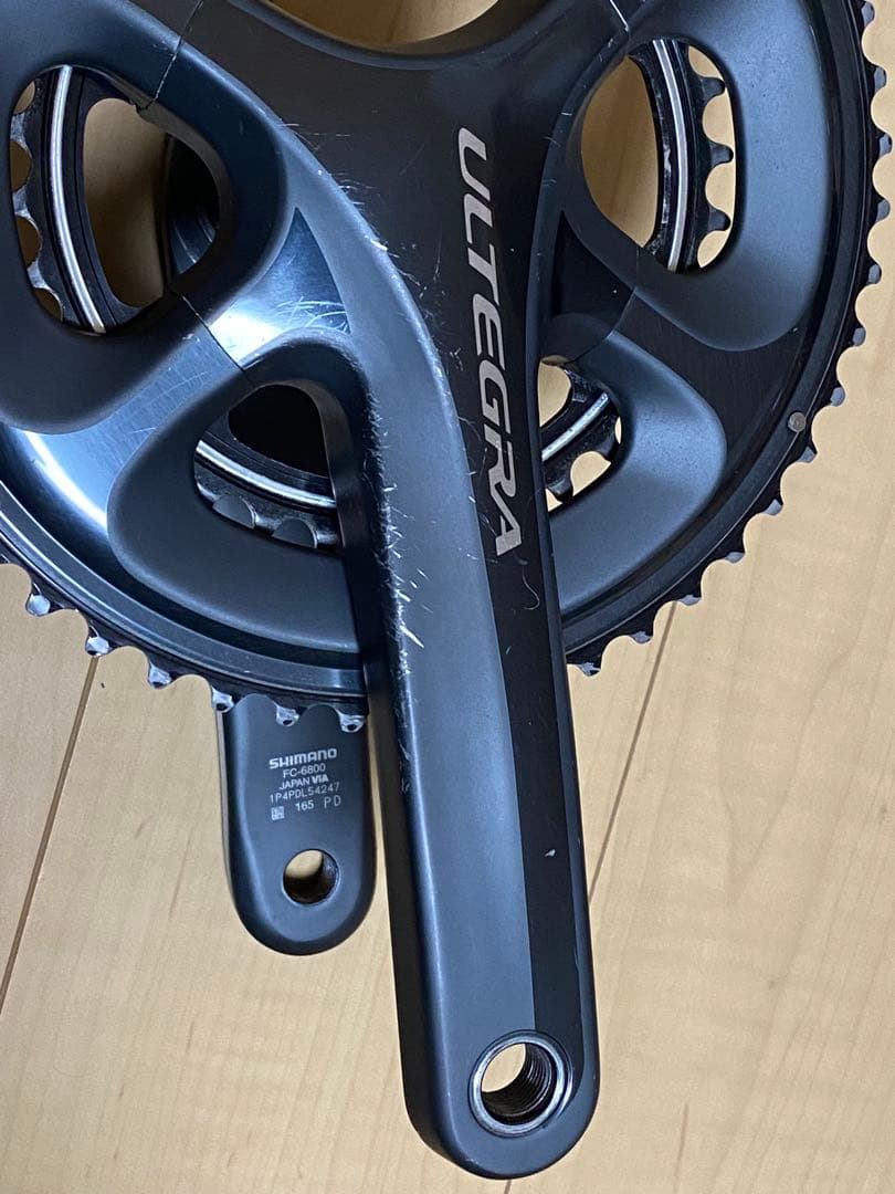 シマノ FC-6800 クランク 50/34T 165mm アルテグラ
