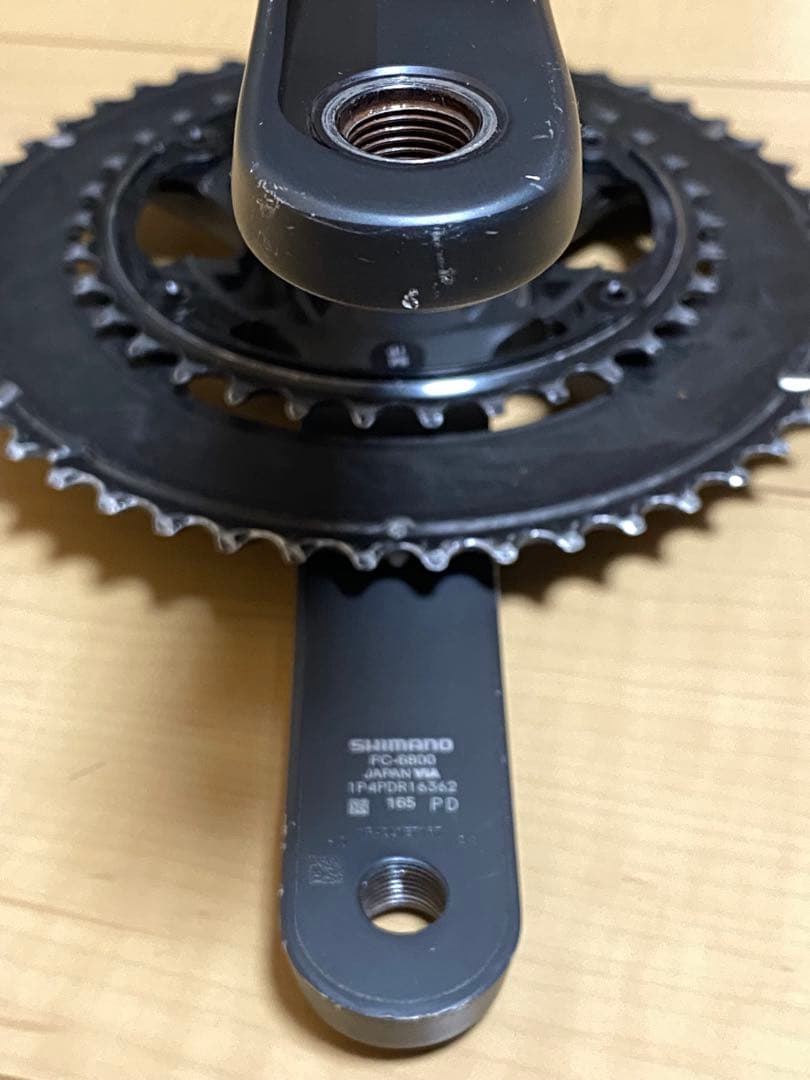 シマノ FC-6800 クランク 50/34T 165mm アルテグラ