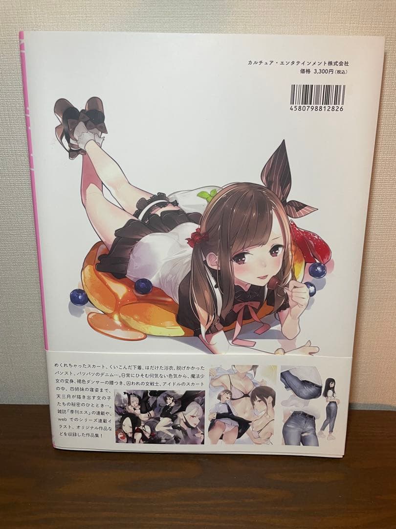 天三月　画集　Namaiki girl クリアファイル付